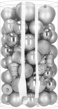 Набір ялинкових кульок Springos CA1534 4.5-7.5 см 100 шт (5908455303255)