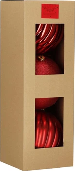 Zestaw bombek choinkowych Springos CA0986 19 cm 3 szt (5908455301527)