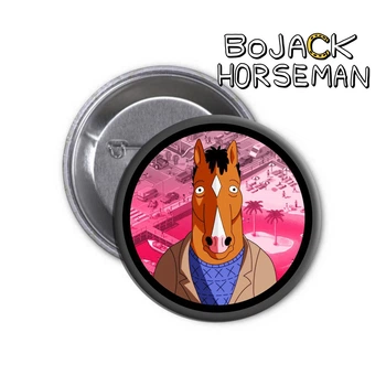 Значок Bojack Horseman | Конь БоДжек #03