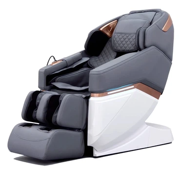 Масажне крісло Relax HY‑5082A, сіро-біле