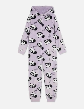 Кигуруми плюшевое сиреневое Панда Primark 116см (400012276)