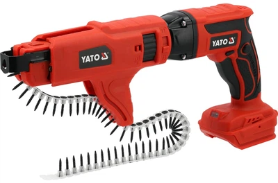 Шуруповерт стрічковий Yato YT‑82076 18 В без акумулятора (5906083116940)