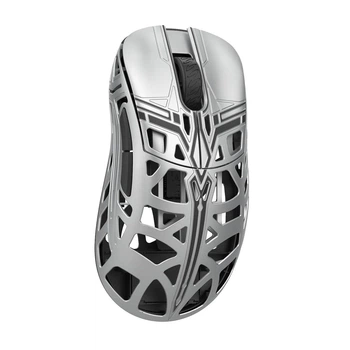 Геймерська акумуляторна бездротова (2,4G) миша WLMOUSE Sword X PAW3950 HS, 8K, 26000DPI, OMRON switch Silver/Сріблястий (WLMSWORDXS)