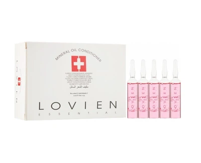 Ампули для пошкодженого волосся Lovien MINERAL OIL сonditioner 10 шт по 10 мл