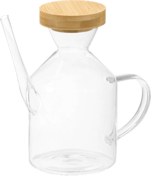 Пляшка для оливкової олії Vivalto Intra з бамбуковою кришкою 600 мл (8430852632579)