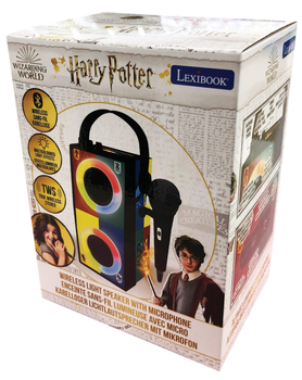Портативна колонка Lexibook BTP180HPZ Harry Potter зі світлом і мікрофоном (3380743091310)