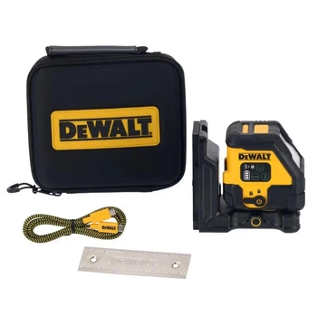 Аккумуляторный лазерный уровень DeWALT DCLE 14201 GB, монтажная пластина, пенал (DCLE14201GB)