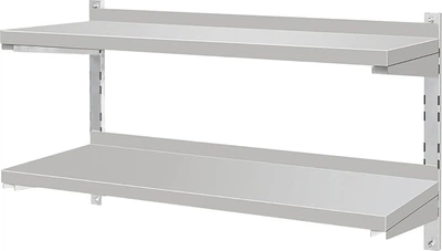 Полиця підвісна YATO YG-08946 з бортиком подвійна 1000 x 300 x 350 мм (5906083105265)