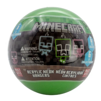 Фигурка-сюрприз Minecraft с подвеской в капсуле, JTMIN-35200
