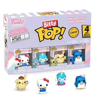 Набір ігрових фігурок BITTY POP! серії "Sanrio" - ХЕЛОУ КІТТІ (4 фігурки в ас.) (85713)