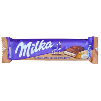 Батончик Milka Hazelnut Flavour Creme & Biscuit 46 г