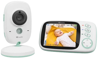 Niania elektroniczna TrueLife NannyCam H32 Pro LCD 3.2” wideo (TLVMMNCH32PWB)