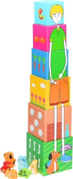 Wieża do układania ze zwierzętami Small Foot 10044 (4020972100443)