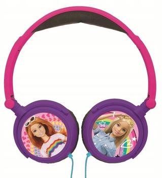 Słuchawki Lexibook HP010BB Barbie (3380743021676)