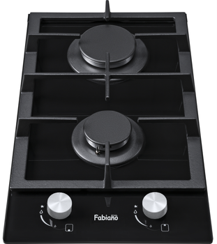 Газовая варочная панель Fabiano FHG 162 VGH Black Glass 8111.406.0837