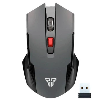 Беспроводная игровая мышь Fantech WG10 Raigor II, 800-2000DPI, 2.4GHz, 1xAA, Серый
