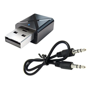 Мініатюрний USB-адаптер Bluetooth 5.0 VIKEFON KN320, передавач та приймач звуку