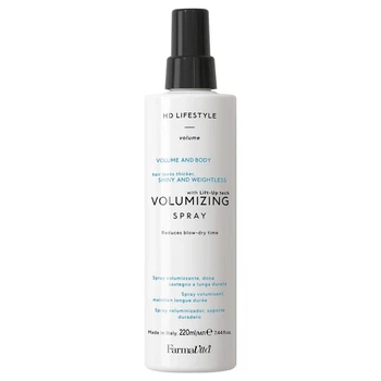 Спрей Farmavita для надання об'єму волоссю середньої фіксації Volumizing Spray HD Life Style 220 мл