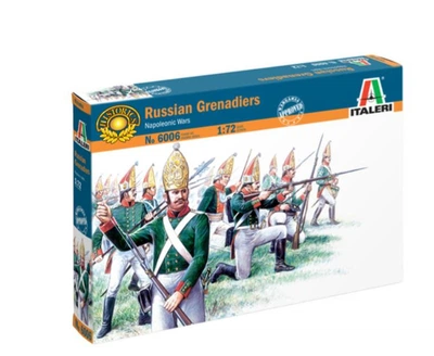 Збірна модель фігурок 1:72 Italeri Grenadiers – солдати наполеонівських війн 6006