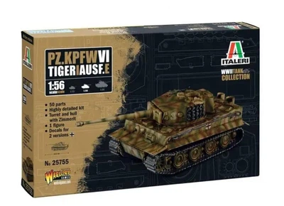 Збірна модель 1:56 танк Pz. kpfw. VI Тигр I Ausf. І Italeri 25755