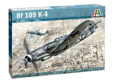 Збірна модель 1:48 літак Bf 109 К-4 Italeri 2805