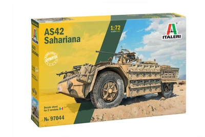 Збірна модель 1:72 бронеавтомобіль AS 42 Sahariana Italeri 97044