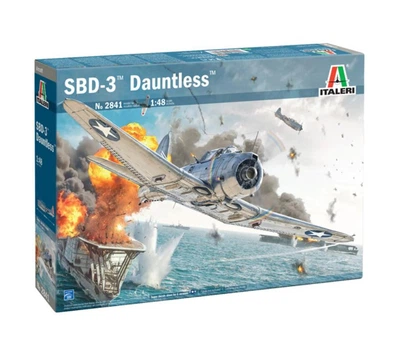Збірна модель 1:48 літак SBD-3 Dauntless Italeri 2841