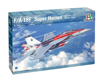 Збірна модель 1:48 літака F/A-18F Super Hornet U.S. Navy Special Colors Italeri 2823