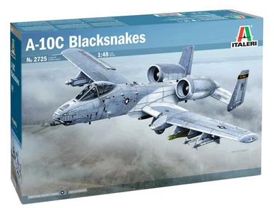 Збірна модель 1:48 реактивного літака A-10C "Blacksnakes" Italeri 2725