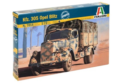 Збірна модель 1:72 військова вантажівка Kfz. 305 Opel Blitz Italeri 7014