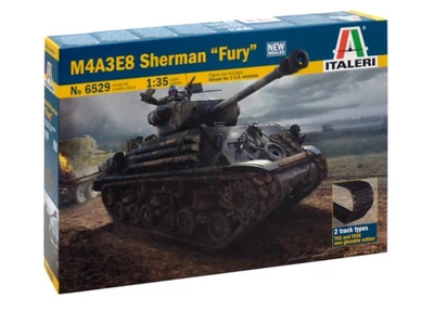 Збірна модель 1:35 танк M4A3E8 Sherman "Fury" Italeri 6529