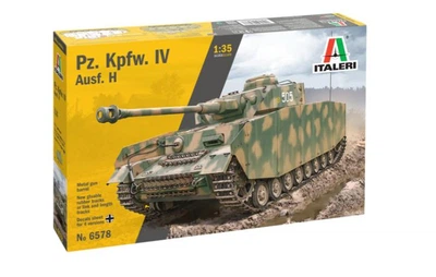 Збірна модель 1:35 танк Panzer IV Pz.Kpfw.IV Ausf.H Italeri 6578