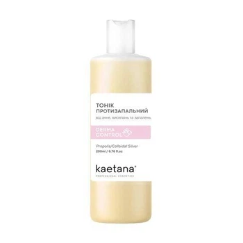 Тоник для лица Kaetana Derma Control от акне высыпаний и воспалений для проблемной кожи 200 мл