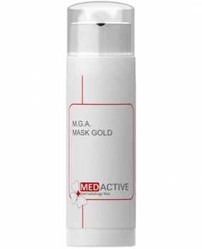 Универсальная маска Gold для лица и декольте Medactive M.G.A. MASK GOLD universal face & decollete 50 мл