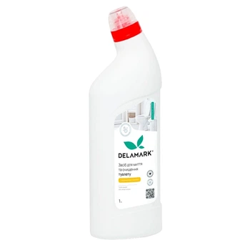 Засіб для миття туалету DeLaMark з ароматом лимону 1 л TC1298