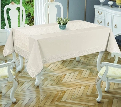 Скатерть Тabe. Joie Collection Grey-160х220 см