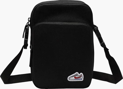 Сумка через плечо Nike NK HRTGE CRSSBY-CORTEZ PTCH 4L черный Уни 15 x 23 x 8 см (HM4415-010)