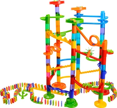 Tor kulkowy Yulin Marble run with domino 178 elementów BT520047 (8718012058125)