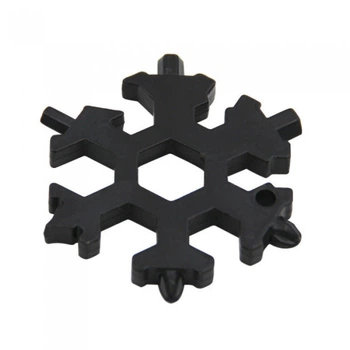 Мультитул 18 в 1 отвертка в виде снежинки snowflake wrench tool