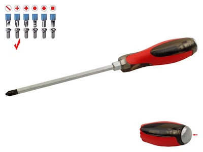 Викрутка силова KING STD PH2 6,35х150 мм (KS-1416)