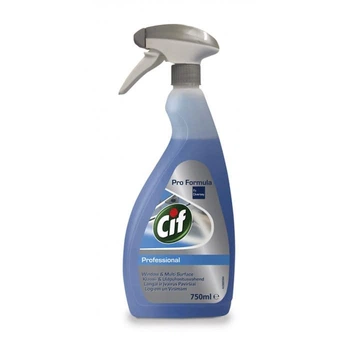 Средство для мытья стеклянных и глянцевых поверхностей Diversey Cif Professional Window&Multi Surface Cleaner, 750 мл