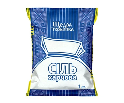 Соль пищевая TM Щедра торбинка 1000 g
