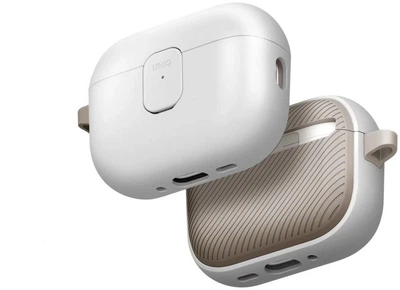 Чехол Uniq Clyde для AirPods Pro 3 gen Серый-хаки Uniq-AIRPODSPRO3-CLYMGRYKHKI (8886463696996)