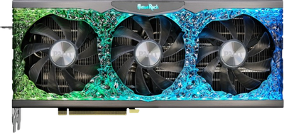 Видеокарта GeForce RTX 3080 10GB Palit GameRock (NED3080U19IA-1020G) Б/У