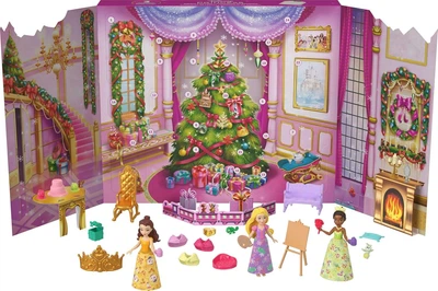 Ігровий набір Mattel Адвент календар принцеси Дісней (B0DMWJ8B6R)