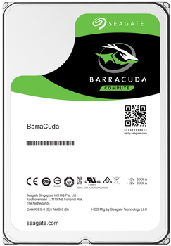 Жорсткий диск 3.5" Seagate BarraCuda 1TB (ST1000DM010) Refurbished