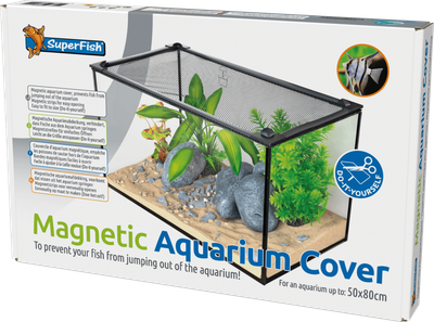Магнітна сітка для акваріума SF MAGNETIC AQUARIUM COVER 50X80CM (A4060655)