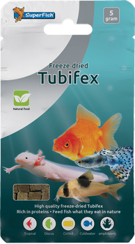 Сублімований корм для риб SF FREEZE DRIED TUBIFEX 5 GRAM (A3040025)