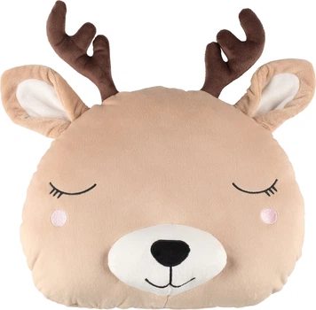 Poduszka dekoracyjna 4Living do pokoju dziecięcego Renifer 35 cm (6410416380643)