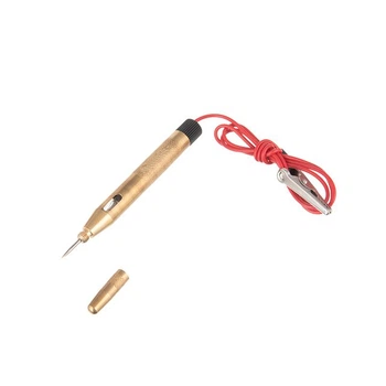 Индикатор напряжения, 6–12–24 В, металлический корпус INTERTOOL VT-4009